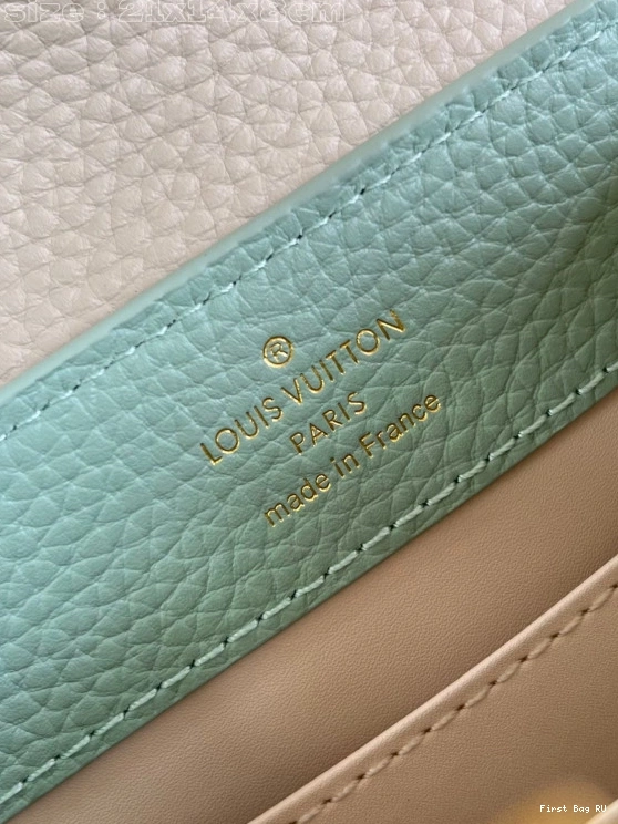 First bags ru reviews LOUIS MINI-21*14*8CM VUITTON CAPUCINES 0713